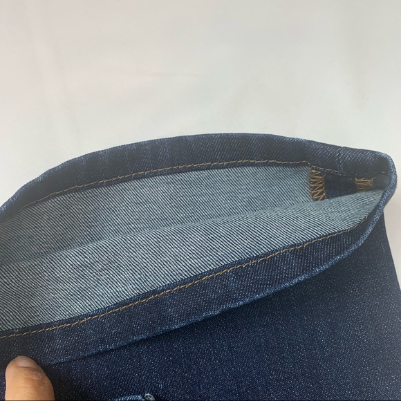 J Brand Dark Wash Mid-Rise Jeans Size 28 - Picture 5 of 9